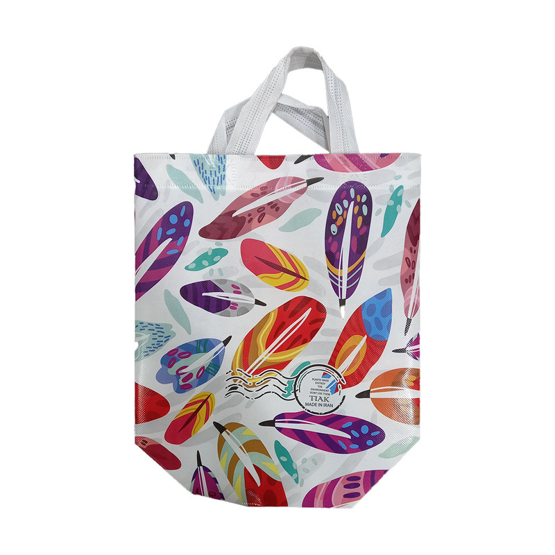 ساک هدیه مدل تیاک طرح برگ فانتزی