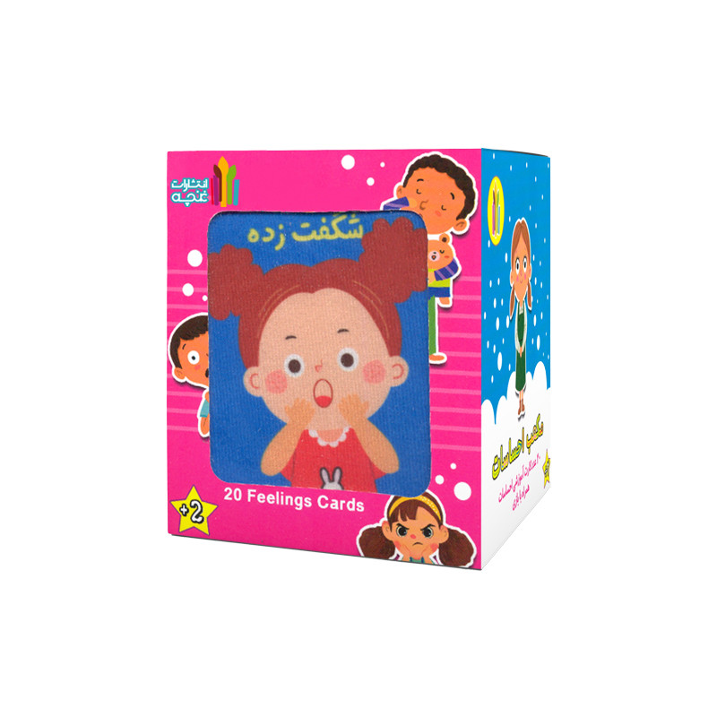 خرید و قیمت بازی آموزشی انتشارات غنچه مدل مکعب احساسات