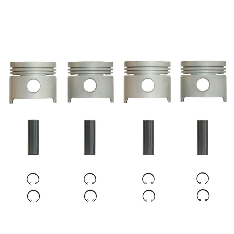 خرید و قیمت مجموعه 4 عددی پیستون و گژنپین و خار کارتک مدل CTPaykan0012 استاندارد مناسب برای پیکان