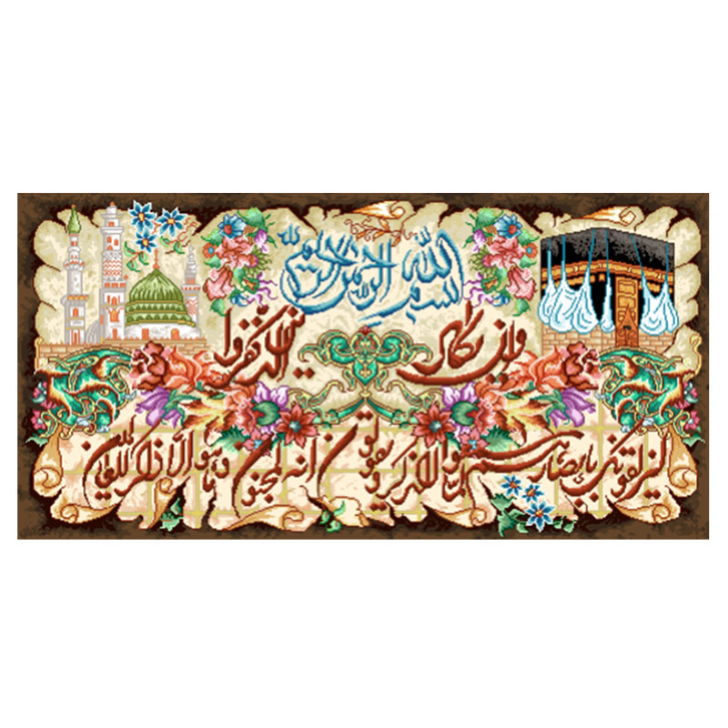 خرید و قیمت نخ و نقشه تابلوفرش مدل 22159