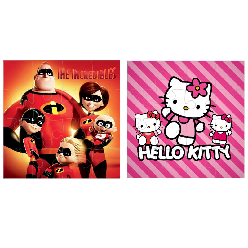 پازل 16 تکه مدل کیتی و شگفت انگیزان بسته دو عددی