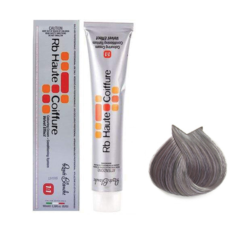 رنگ مو رنه بلانش سری coiffure شماره 8.16 حجم 100 میلی لیتر رنگ خاکستری نقره ای