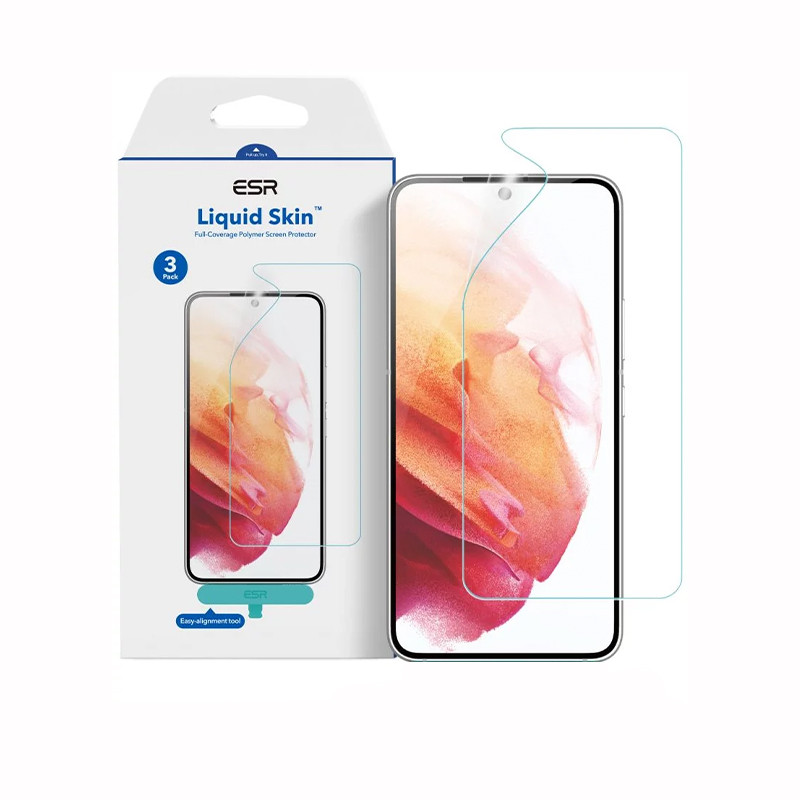 محافظ صفحه نمایش ای اِس آر مدل LS-FCP مناسب برای گوشی موبایل سامسونگ Galaxy S22 Plus بسته 3 عددی