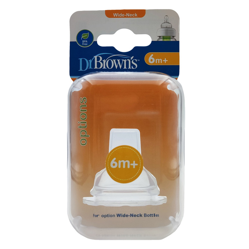 سر شیشه شیر دکتر براونز مدل 6M+